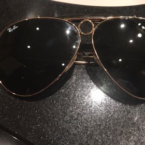 Ray ban shooter aviator sunglasses